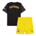 Echipament fotbal Borussia Dortmund Tricou Deplasare 2024-25 pentru copii maneca scurta (+ Pantaloni scurti)